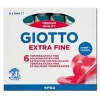 GIOTTO CF6 TUB. TEMPERA 12ML TURCHESE