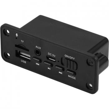 Módulo Bluetooth 5.0 para decodificación MP3 con altavoces de 2x3W y radio FM