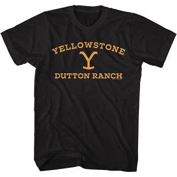Camiseta Negra Dutton Ranch 3XL – Manga Corta