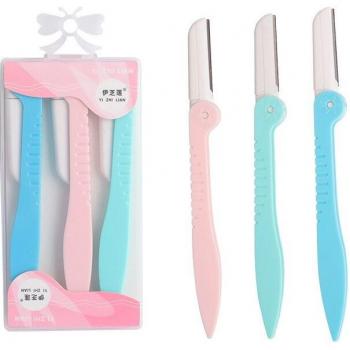 3 Pcs Eyebrow Razor Kit