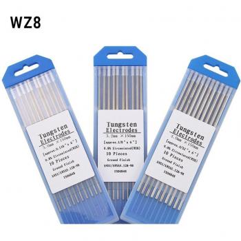 WZ8 Tungsten Electrodes 10pcs Set 150mm