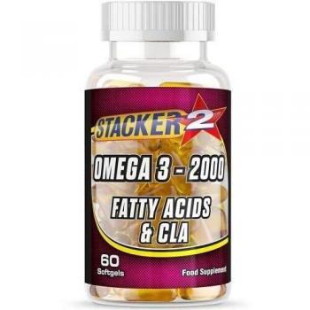 Stacker Omega 3 2000 - 60 cápsulas blandas