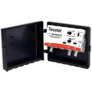 Tecatel Amplificador Max 40 dB para Mástil – Rango UHF y LTE