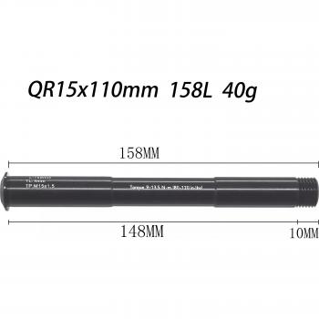 Accessoires de levier d'essieu traversant pour ROCKSHOX 38g