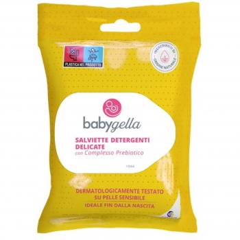 Babygella Prebiotico Salviette Detergenti Delicate 15 pezzi