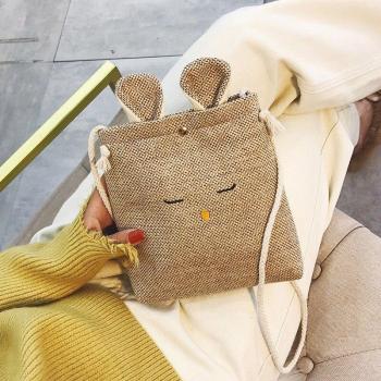 3D Bunny Ears Cell Phone Crossbody Bag