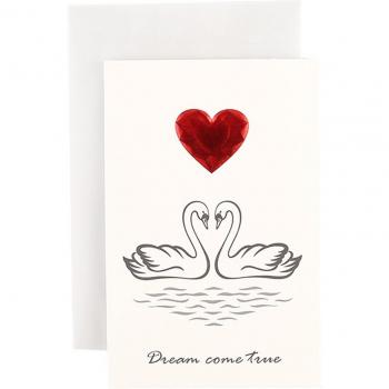 Wedding Invitation Greeting Card with Envelope - I Will Always Love You