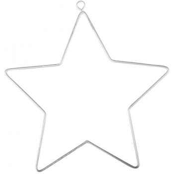Stahl-Drahtsterne (11,5 × 12,5 cm) – Doppelpack
