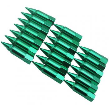 20PCS M14X1.5 Extended 60MM Aluminum Tuner Wheel Nuts