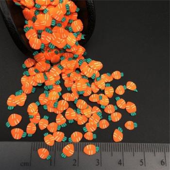 Poudre d'Argile Carotte pour Bricolage 50g