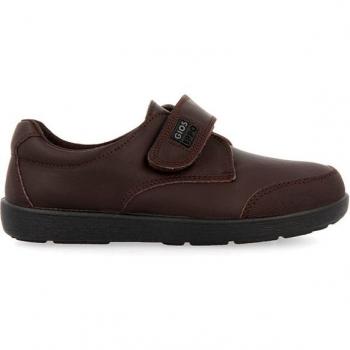 Gioseppo Zapatos Colegiales de Piel Marrón con Suela Antideslizante