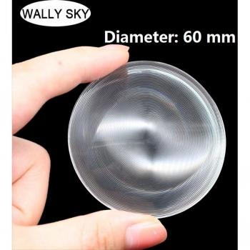 Kreis‑Lupenoptik 50 mm Fresnel‑PMMA