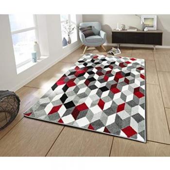 NAZAR Tapis de Salon Moderne - Design Abstrait - 160x230cm