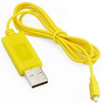Chargeur USB Mini pour Hélicoptère RC Syma S107 S105 - Jaune