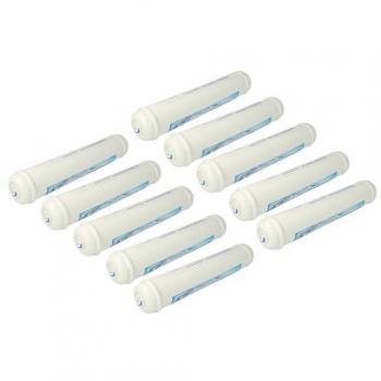 VHBW 10x Filtro de Agua para Refrigeradores LG Side‑by‑Side (GR‑267THF, GR‑D257SL)