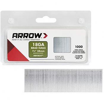 Arrow - BN1824 Brad Nails 38mm 18g Pack 1000