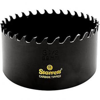 Starrett 89 mm WC-Tipped Hole Saw