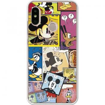 Custodia Ufficiale Disney Mickey Comic per Xiaomi Mi A2 Lite Clear One Size