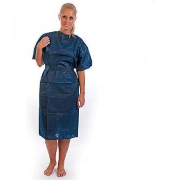Camice Paziente Hygistar PP Blu L Taglia Lacci Vita Collo