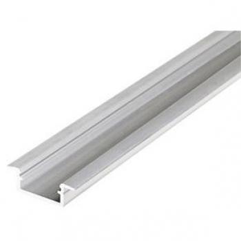 Alluminio LED Inserto 2m – Pacchetto 10 – Finitura Anodizzata