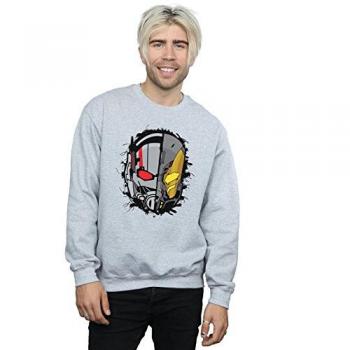 Felpa Ant-Man Marvel per Uomo con Cappuccio a Due Metà