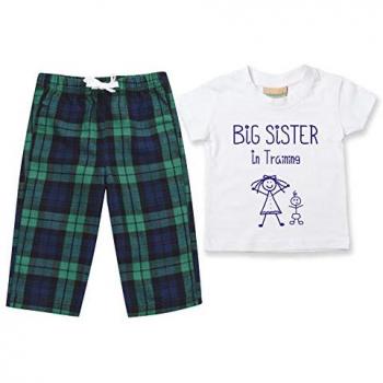 Girl’s Quick‑Fit Tartan Sleepwear