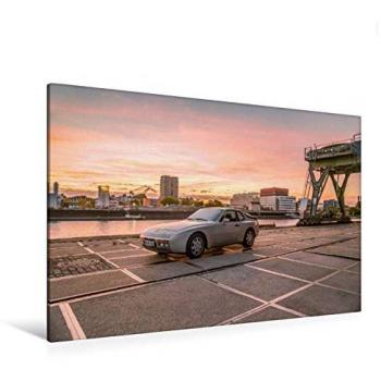 Porsche 944 S2 Harbour Dusk – Calvendo Premium Leinwand