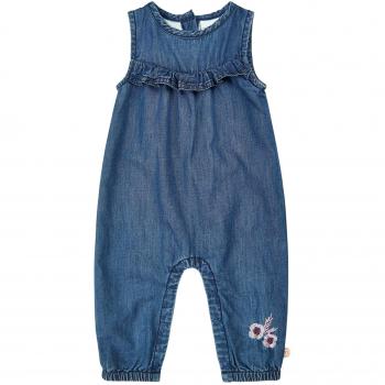 MiniMö Babygirl Overall Chambray Zephyr 56
