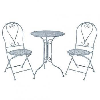 Toulouse 3 Piece Outdoor Seating Set - Blue