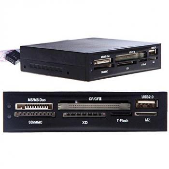 All-In-One Floppy & Card Reader – 8 Slots, USB 2.0