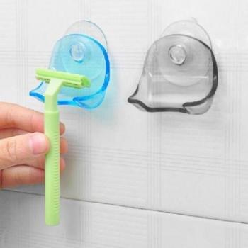 Bathroom Razor Rack with Suction Cup