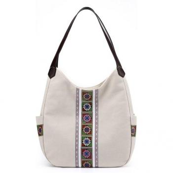 Durable Waterproof Fabric Women's Shoulder Bag