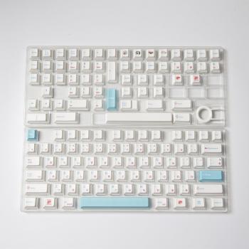 GMK Sushi Cherry Profile 127-Key PBT DYE SUB Keycap Set for MX Switch Mechanical Keyboards