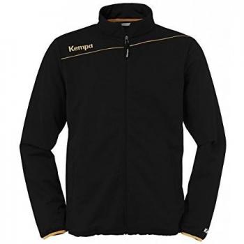 FanSport24 Kempa Gold Classic Jacke, Kinder, schwarz/Gold Größe XXS/XS