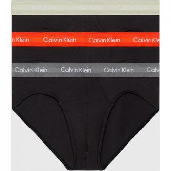 Calvin Klein - Set de 3 calzoncillos lisos para hombre