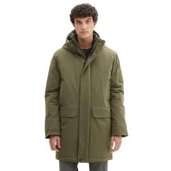 Parka Uomo Tom Tailor Denim Verde Oliva Taglia L
