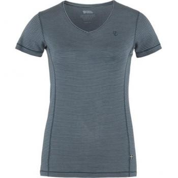 Fjällräven Dam T-shirt Abisko Cool Indigo Blå