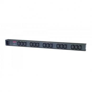 PDU Vertical APC 16A, 120/208/230V, 15 Salidas IEC C13, Entrada IEC-320 C20, Cable de 2.5m