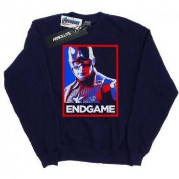 Sudadera Marvel Avengers Endgame con Capitán América para Niñas