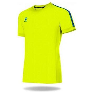 Camiseta de Fútbol KELME para Niños Amarillo Fluor XS