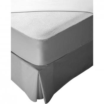 Pikolin Home - Protector de colchón Rizo, 100% algodón, Impermeable y Transpirable, 160 x 190/200 cm, Cama 160