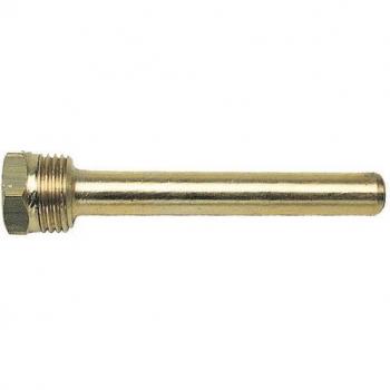 Pozzetto termometro in rame 30 cm ½ m