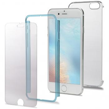 Celly BODY800LB 4.7 Protectora Azul Transparente funda para teléfono móvil