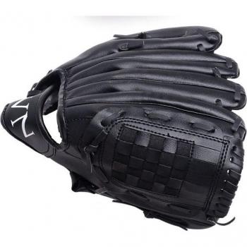 Left-Handed Softball Practice Glove - Brown Baseball Glove (Size 10.5/11.5/12.5)