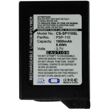 Cameron Sino 1800mAh Battery for Sony PSP-1000 Series