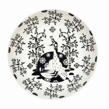 Iittala Taika - Plato hondo negro 22 cm