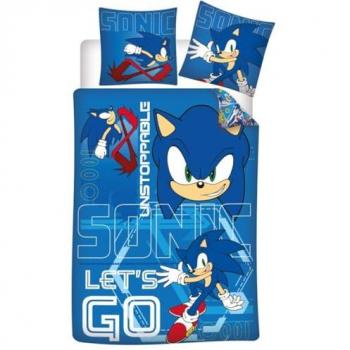 Sonic Anime Parure de lit - Polycoton - 140x200 cm