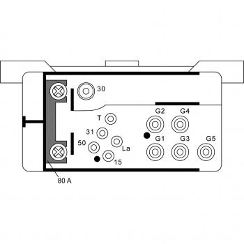 Controlador de Incandescência HELLA 4RV 008 188-061