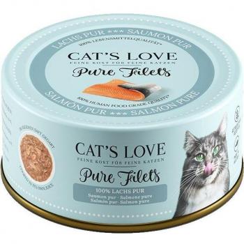 Cat's Love Pure Filets Lachs 6x100g
