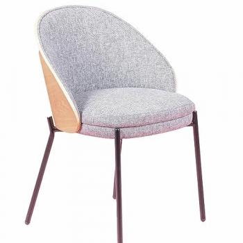 Nest Dream - Silla rústica de madera de fresno natural - Gris